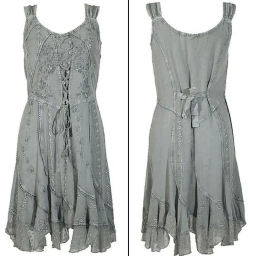 Corset Boho fairy dress